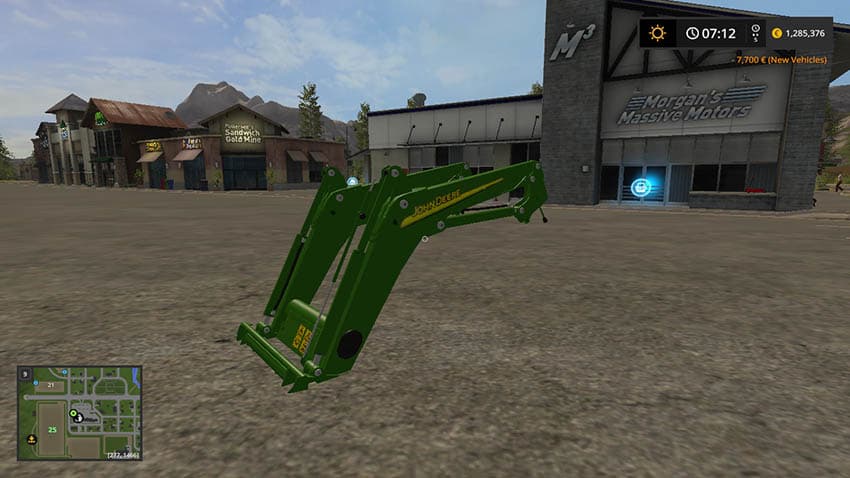Front Loader John Deere 7030 Serie Beta [MP] 3