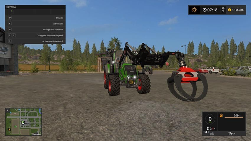 Front loader gripper [MP]