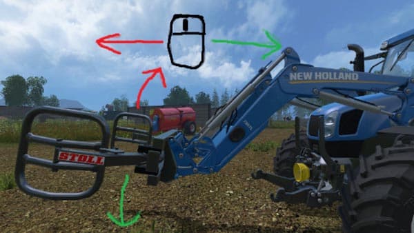 Front loader tool control [SP]