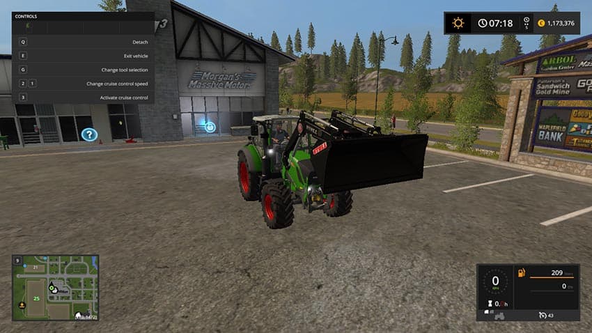 Front loader General purpose bucket 5k [MP]