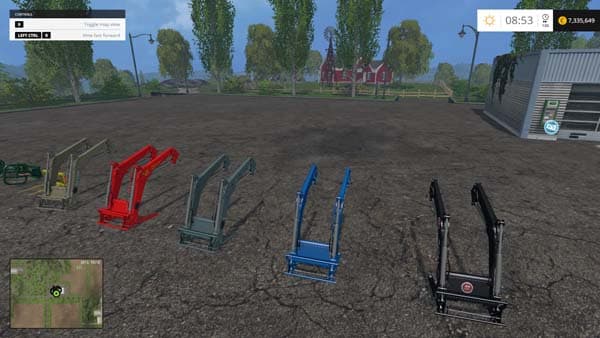 Frontlader Pack 3