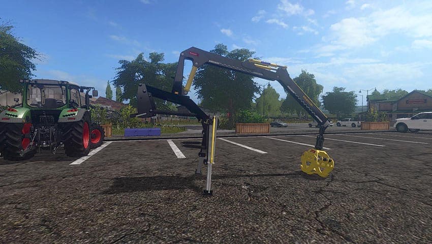 Frontloader Forst Kran