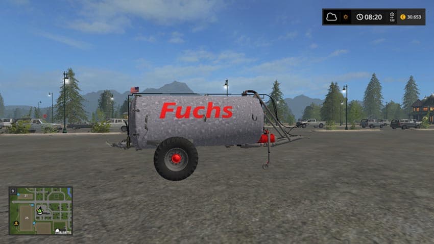 Fuchs manure spreader Vk7.500 Beta [SP] 3