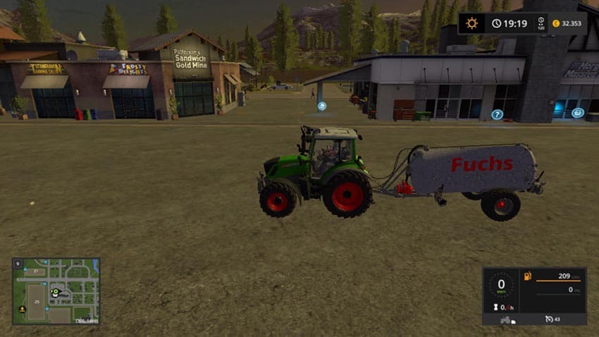 Fuchs manure spreader Vk7.500 Beta [SP]