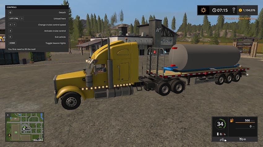Fuel Trailer Flatbed
