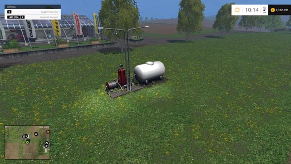 Fuel station with lights [MP] 2