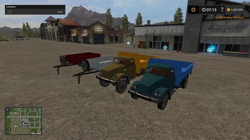 GAZ 51/63 and trailers 2