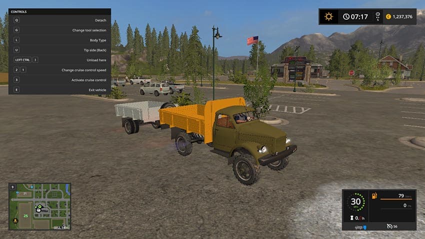 GAZ 51/63 and trailers