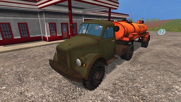 GAZ 63 P with Fuel Tankertrailer [MP] 3