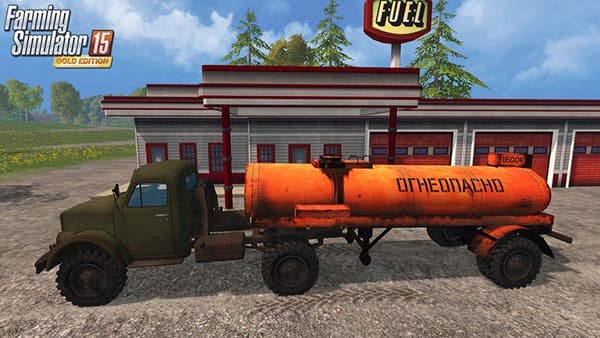 GAZ 63 P with Fuel Tankertrailer [MP] 2