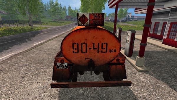 GAZ 63 P with Fuel Tankertrailer [MP]