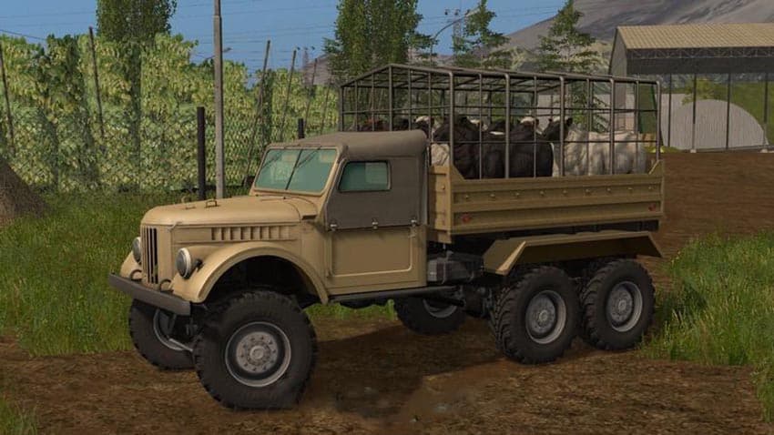 GAZ-69 for live transport 3