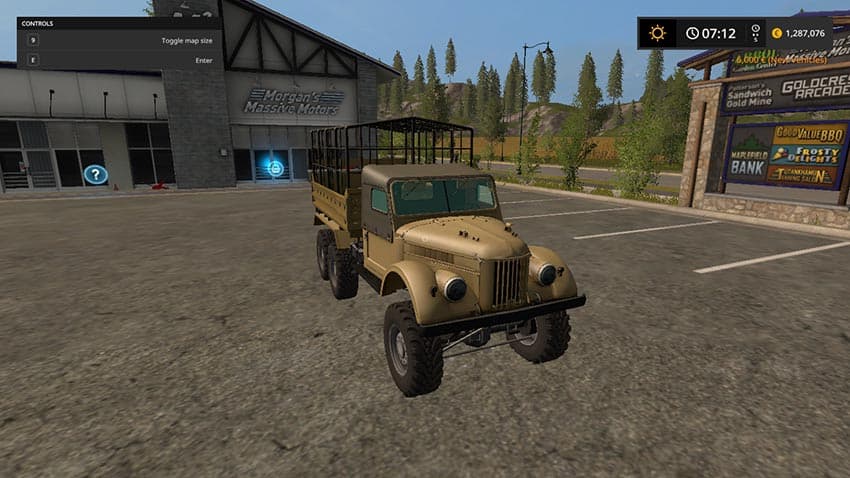 GAZ-69 for live transport 2