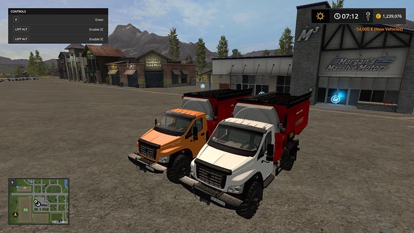 GAZ NEXT 4x4 Feed mixer [MP] 3