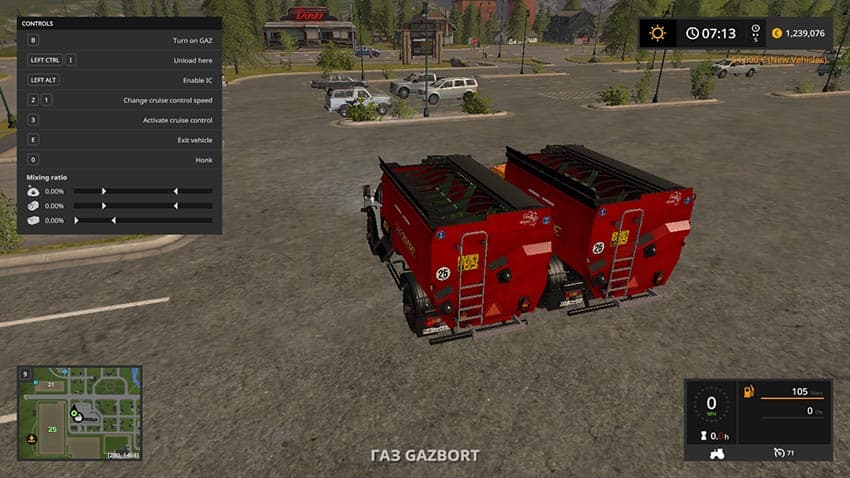 GAZ NEXT 4x4 Feed mixer [MP] 2