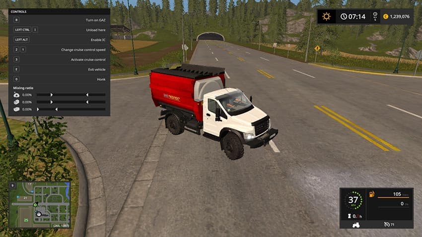GAZ NEXT 4x4 Feed mixer [MP]