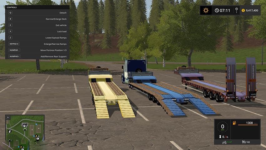 Gal Low Loader Trailer [MP] 3