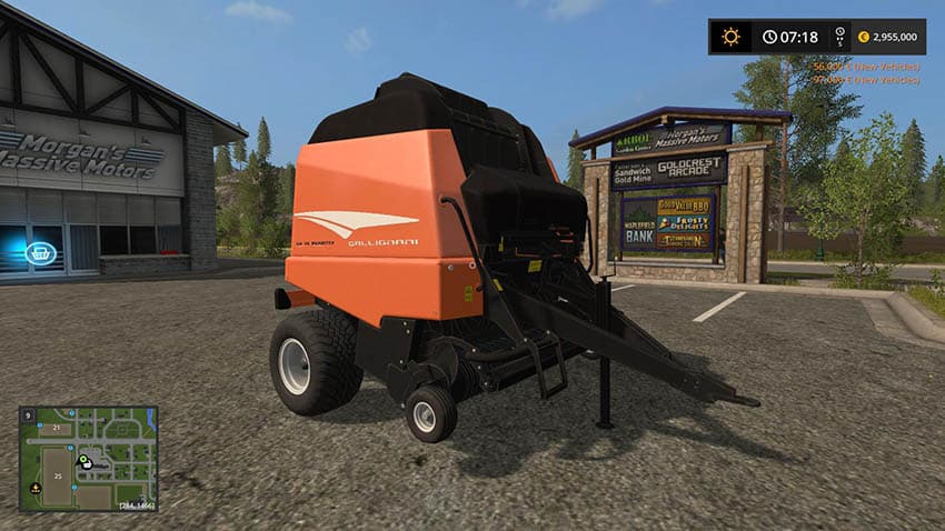 Gallignani GA baler 3