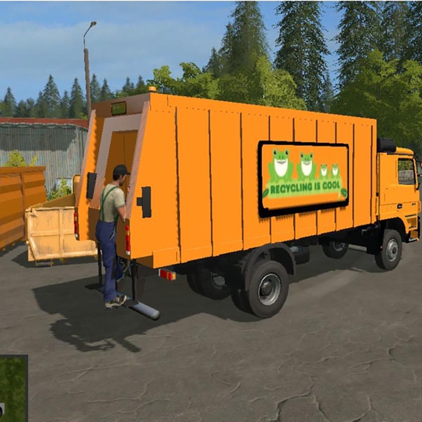 Garbage truck Mercedes Actros [MP] 3