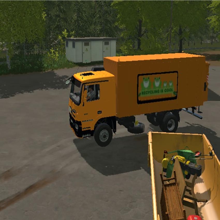 Garbage truck Mercedes Actros [MP] 2