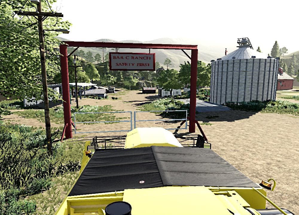 Gated farm entrance 2