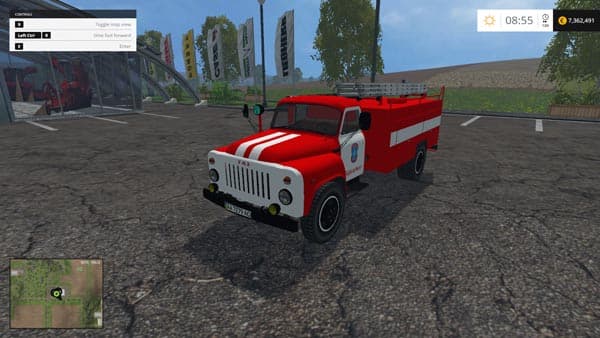 Gaz 53 firetruck 3