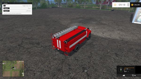 Gaz 53 firetruck 2