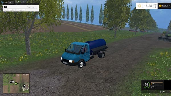 Gazel 3302 UDLIN Water