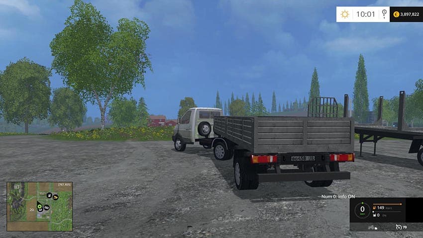 Gazelle with trailers