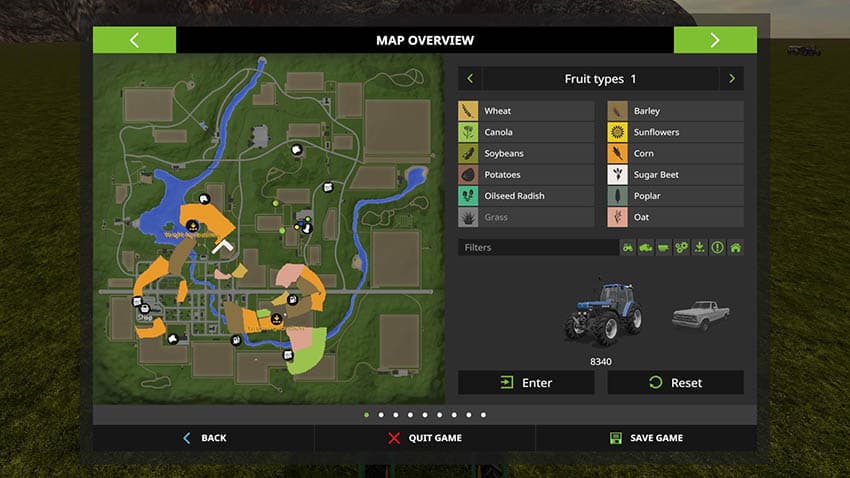 Gers Map
