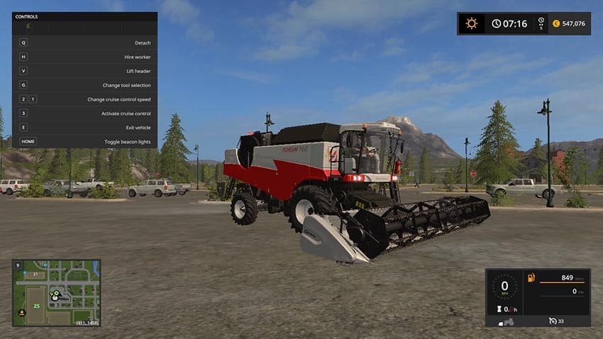 Gleaner 18 and 25 Grain Header