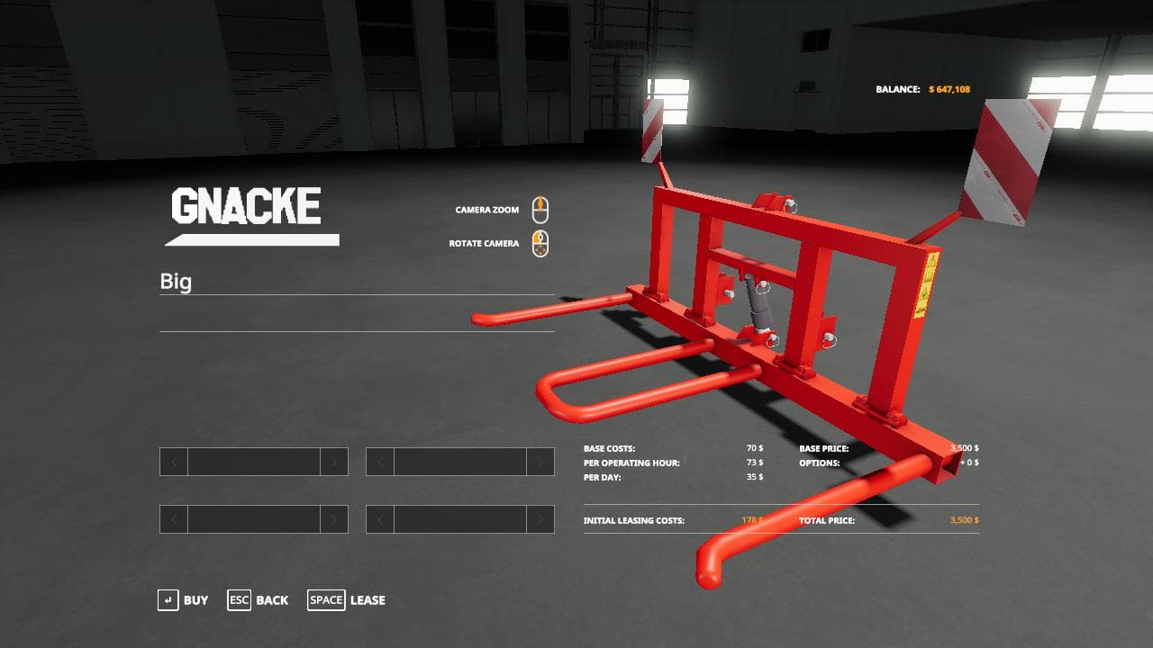 Gnacke Bale Carrier beta