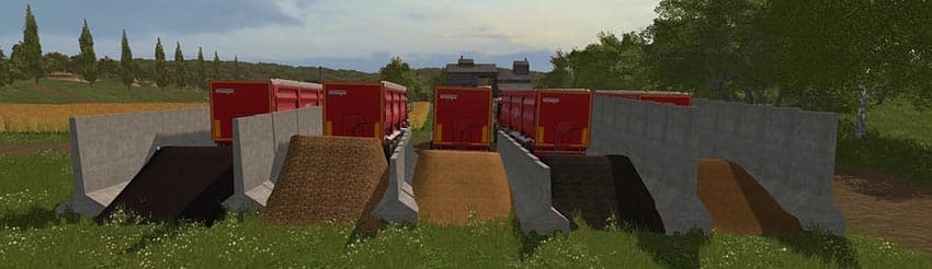 Grain barrier sections