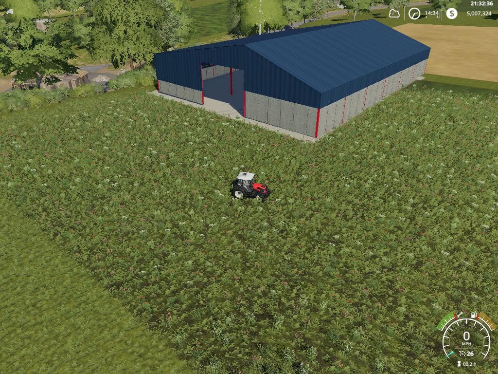 Grain storage shed 3