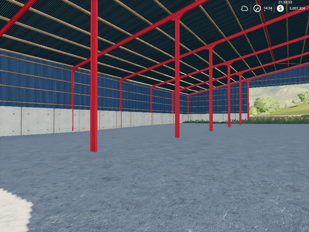 Grain storage shed 2