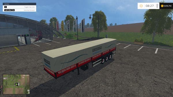Grain trailer Randon Line R 5