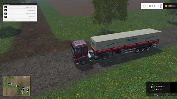 Grain trailer Randon Line R 4