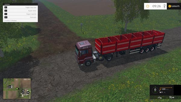 Grain trailer Randon Line R 3