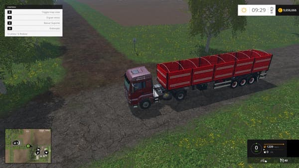 Grain trailer Randon Line R 2