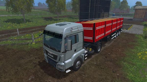 Grain trailer Randon Line R 6