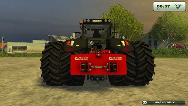 Grasdorf rear weight 1300 KG [MP]