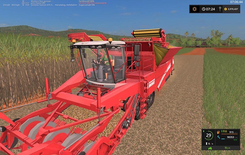 Grimme 415 sugercane smc 3