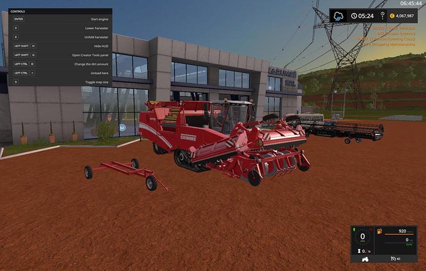 Grimme 415 sugercane smc