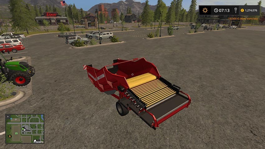 Grimme RH2460 with added fruits and pallets 2