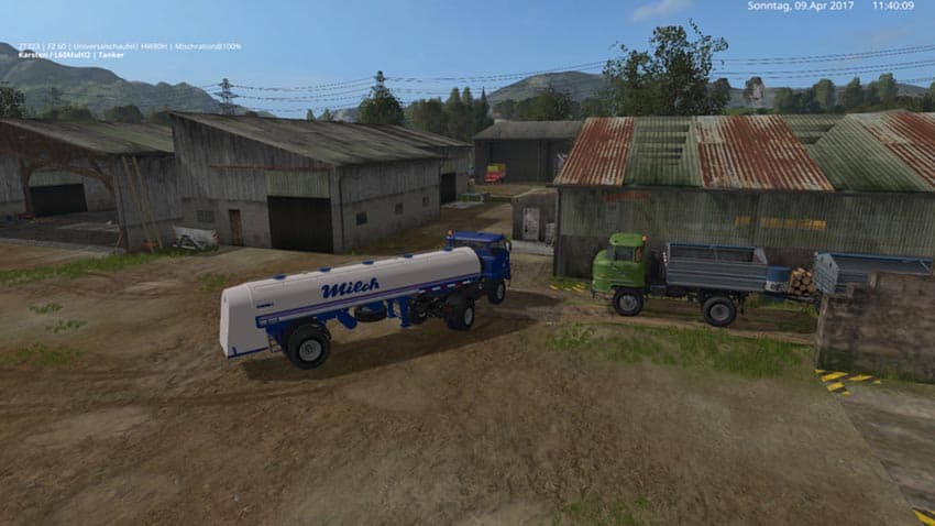 HLS100.45 milk semitrailer [MP] 3