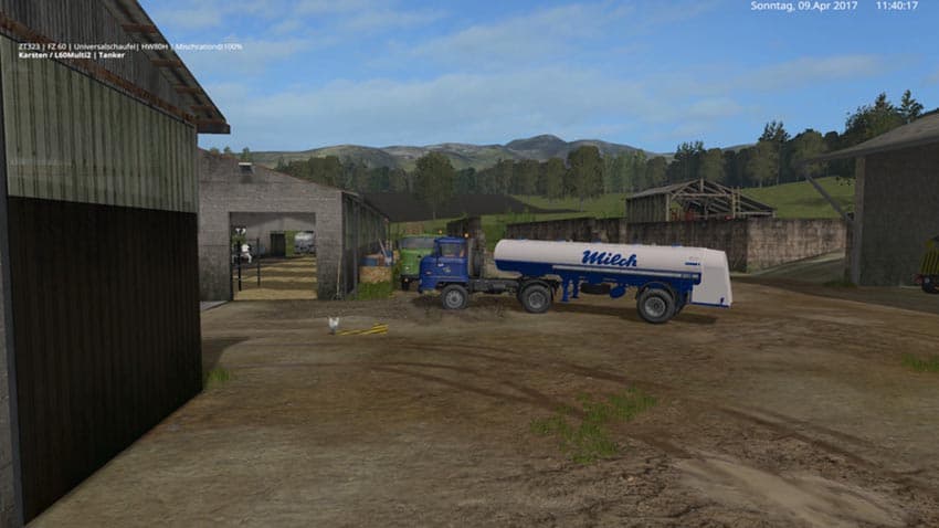 HLS100.45 milk semitrailer [MP] 2