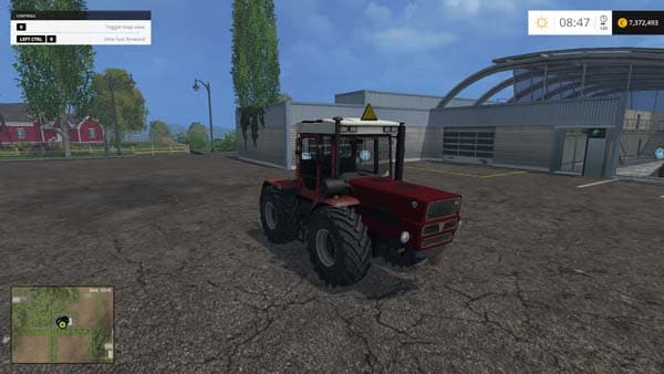 HTZ 17022 Red Tractor 3