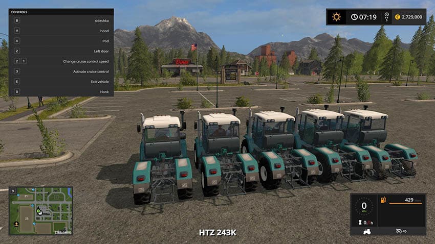HTZ 243K and 280T 2