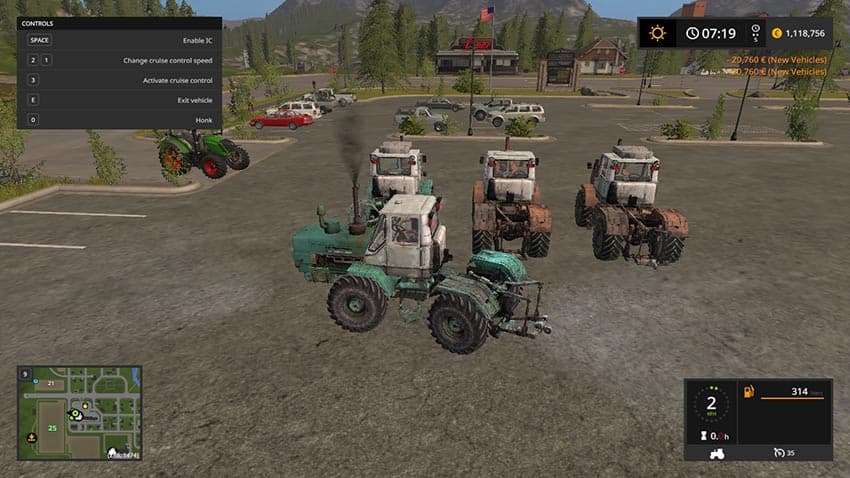 HTZ T-150K Pack 2