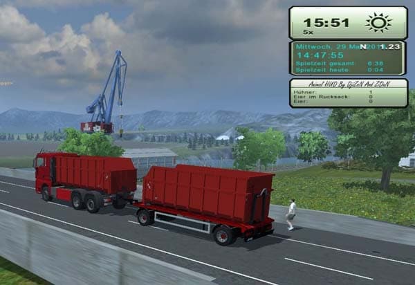 HVAC sled trailer 4 axle Beta [MP]